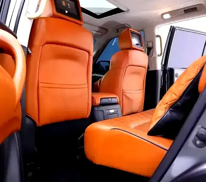2020 Nissan Patrol LE Platinum 8 Cylinders Petrol Engine Blue Tan SUV GCC Specs FULLY LOADED