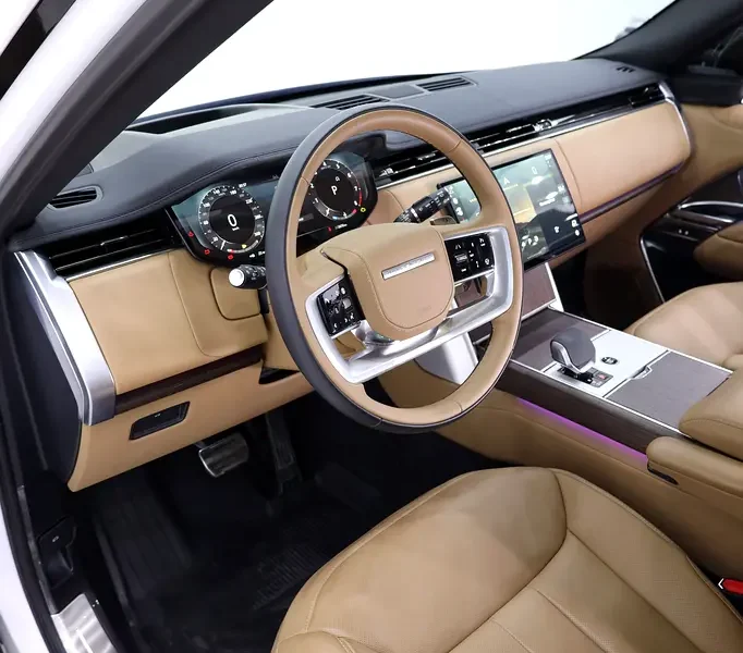 2025 Land Rover Range Rover HSE P530 8 Cylinders Petrol Engine White Tan SUV FULLY LOADED