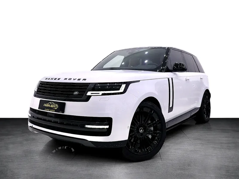 2025 Land Rover Range Rover HSE P530 8 Cylinders Petrol Engine White Tan SUV FULLY LOADED