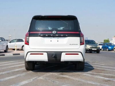 2026 Nissan Patrol LE Platinum City 3.5L V6 Twin-Turbo Engine White Red SUV GCC