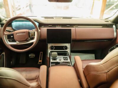 2023 Land Rover Range Rover Autobiography P530 4.4L 8 Cylinders Black Maroon SUV
