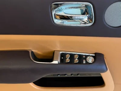 2019 Rolls-Royce Wraith 6.6L Twin-Turbocharged V12 Engine Gold Tan Coupe GCC Specs