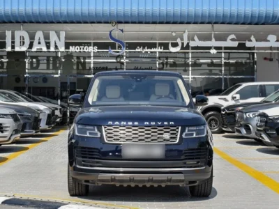 2022 Land Rover Range Rover HSE P400 3.0L 6-Cylinder Inline Petrol Blue Beige SUV