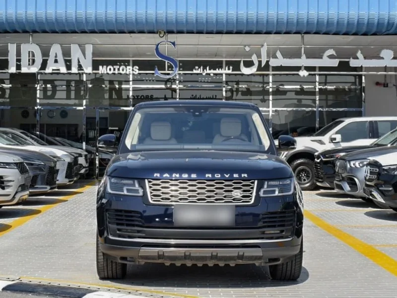 2022 Land Rover Range Rover HSE P400 3.0L 6-Cylinder Inline Petrol Blue Beige SUV