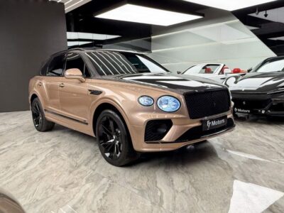 2022 Bentley Bentayga S 4.0L V8 Twin-Turbo Petrol Engine Gold Beige SUV Fully Loaded