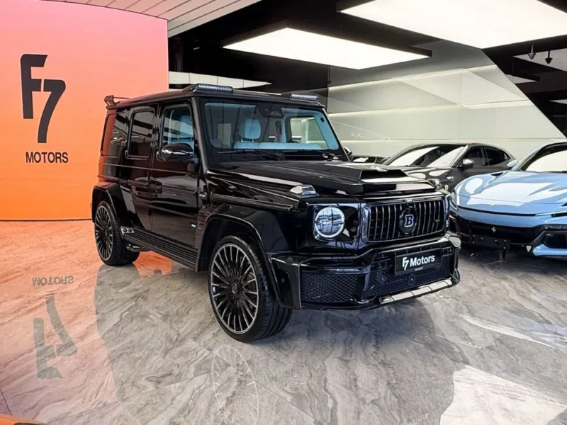 2025 Mercedes-Benz AMG G 63 Brabus G800 4.0L V8 Bi-Turbo Engine Black Blue SUV