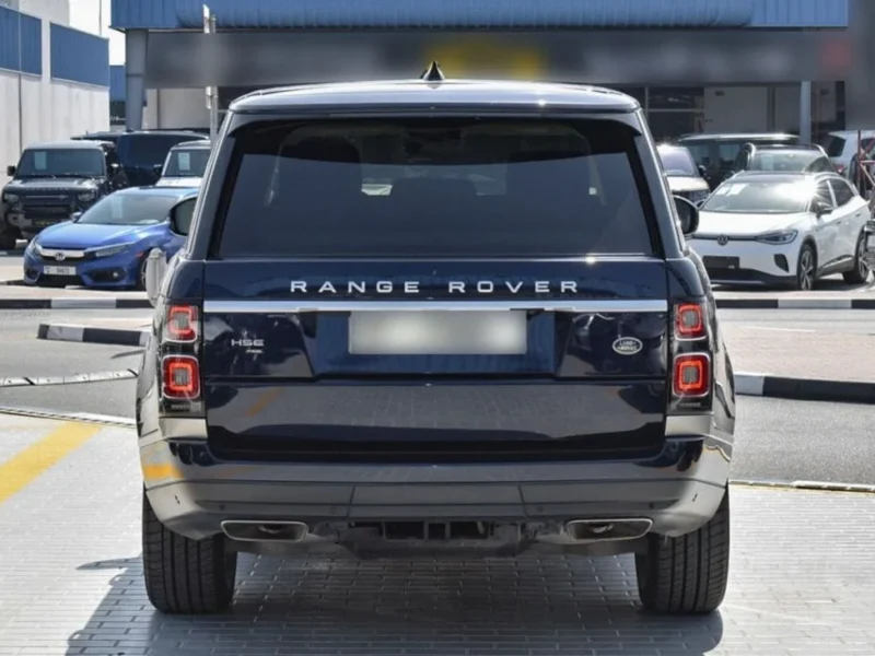 2022 Land Rover Range Rover HSE P400 3.0L 6-Cylinder Inline Petrol Blue Beige SUV