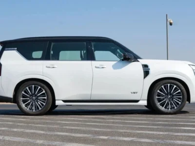 2026 Nissan Patrol LE Platinum City 3.5L V6 Twin-Turbo Engine White Red SUV GCC
