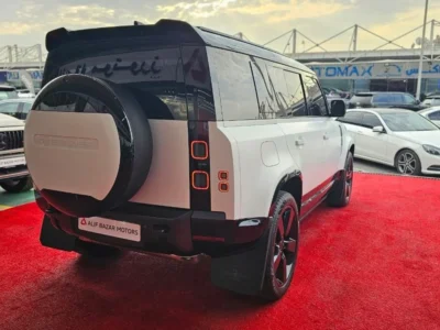 2026 Land Rover Defender P400 HSE 3.0 Litres 6 Cylinders Petrol Engine White SUV