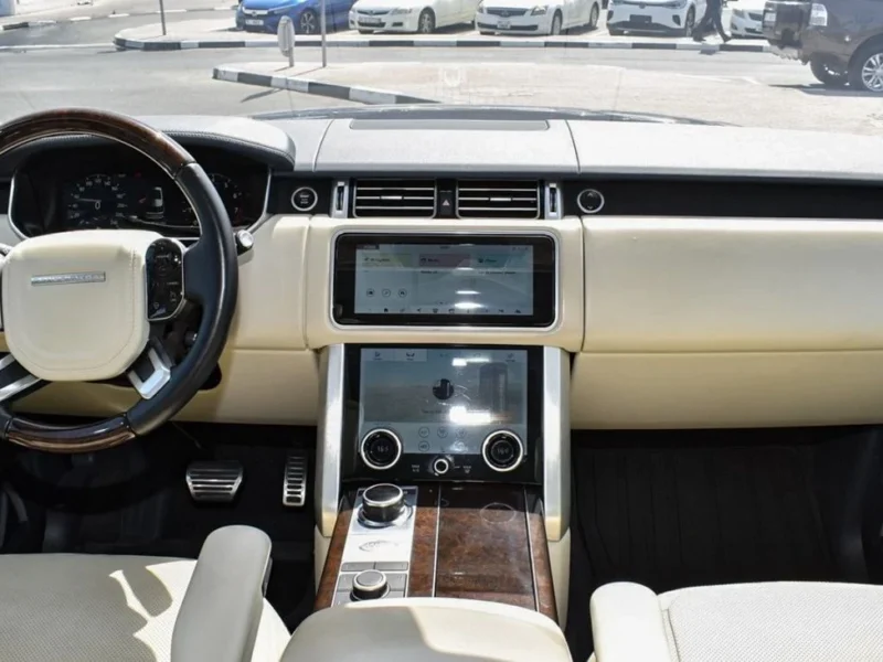 2022 Land Rover Range Rover HSE P400 3.0L 6-Cylinder Inline Petrol Blue Beige SUV