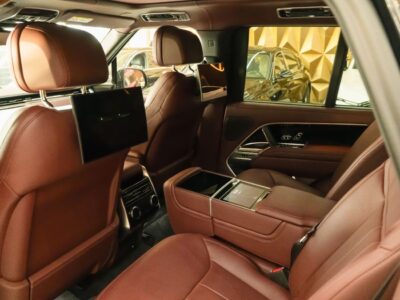2023 Land Rover Range Rover Autobiography P530 4.4L 8 Cylinders Black Maroon SUV