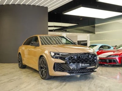 2025 Audi RS Q8 TFSI Quattro 4.0 Litres V8 Twin-Turbo Engine Brown Beige SUV