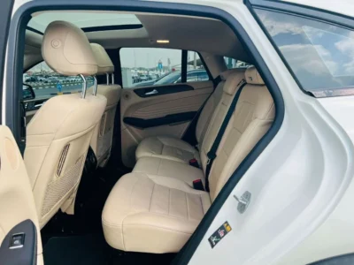 2017 Mercedes-Benz GLE 43 AMG 3.0 Litres V6 Petrol Engine White Beige SUV GCC Specs