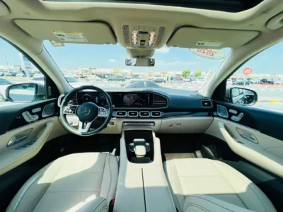 2020 MERCEDES-BENZ GLE 350 2.0 Litres Turbo V4 Petrol Engine Silver Beige SUV Full Option