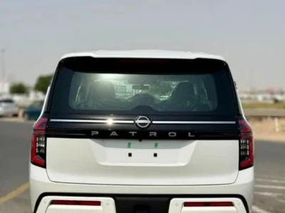 2026 Nissan Patrol XE 3.5L V6 Twin-Turbo Petrol Engine White Black SUV GCC Specs