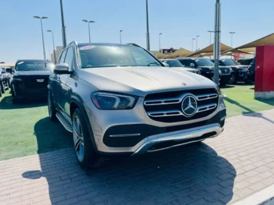 2020 MERCEDES-BENZ GLE 350 2.0 Litres Turbo V4 Petrol Engine Silver Beige SUV Full Option