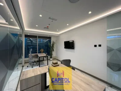FULLY FURNISHED OFFICE AVAILABLE FOR RENT IN BUSINESS BAY PRIME TOWER (SD)