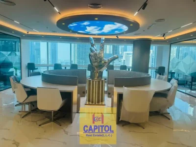 FULLY FURNISHED OFFICE AVAILABLE FOR RENT IN BUSINESS BAY PRIME TOWER (SD)