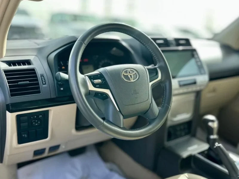 2023 TOYOTA PRADO TXL 4.0 Litres V6 Petrol Engine Silver Beige SUV GCC Specs