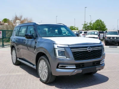 2026 NISSAN PATROL LE PLATINUM 3.5 Litres V6 Petrol Engine Grey Tan SUV GCC Specs
