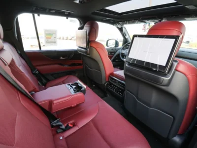 2026 LEXUS LX600H SIGNATURE 3.5 Litres TURBO V6 Petrol Engine Black Red SUV