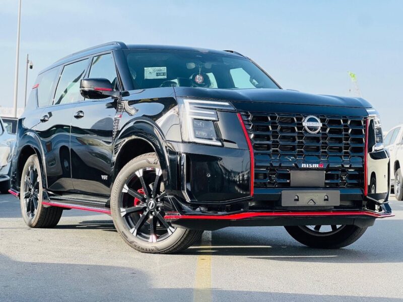 2026 NISSAN PATROL NISMO 3.5 Litres V6 Petrol Engine Black Red SUV GCC Specs