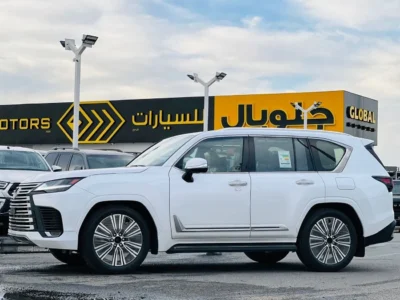 2026 LEXUS LX600H SIGNATURE 3.5 Litres TURBO V6 Petrol Engine White Tan SUV
