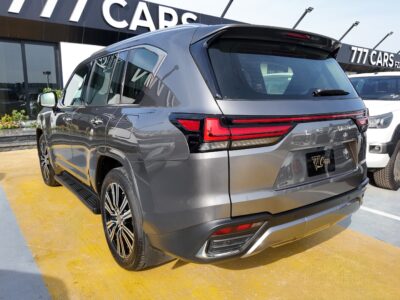 2022 Lexus LX 600 Signature 3.5 Litres Twin-Turbo V6 Petrol Engine Grey Red SUV AWD