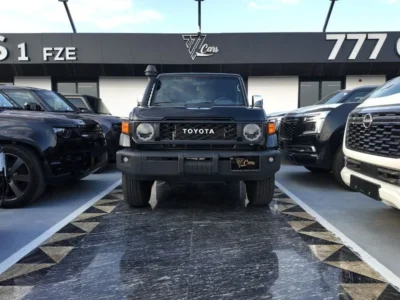 2025 Toyota Land Cruiser 70 Series Hard-Top 4.0L V6 Petrol Engine Black SUV GCC