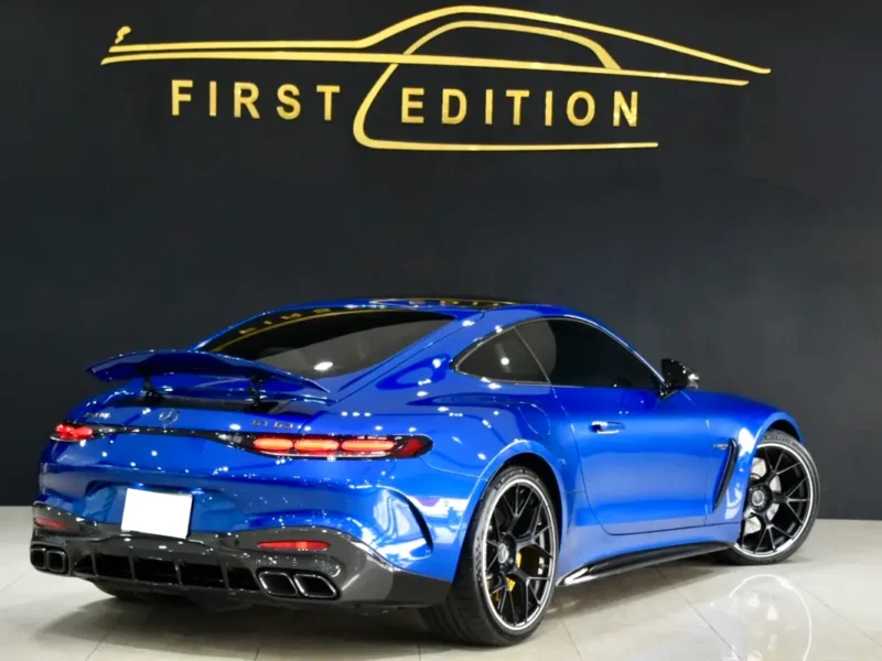 2024 Mercedes-Benz AMG GT 63 4MATIC+ V8 Biturbo Petrol Engine Blue White Coupe
