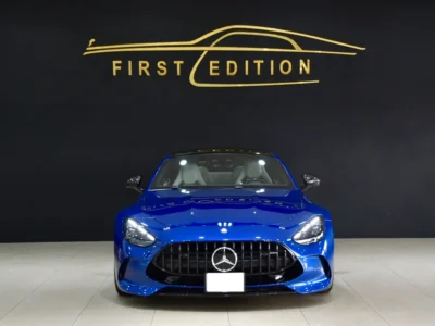 2024 Mercedes-Benz AMG GT 63 4MATIC+ V8 Biturbo Petrol Engine Blue White Coupe