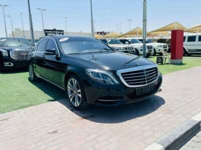 2015 MERCEDES-BENZ S 500 4.7 Litres 8 Cylinders Petrol Engine Black Sedan Full Option