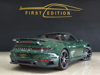 2021 Porsche Carrera / 911 Turbo 6 Cylinders Petrol Engine Green Tan Coupe GCC Pristine Condition