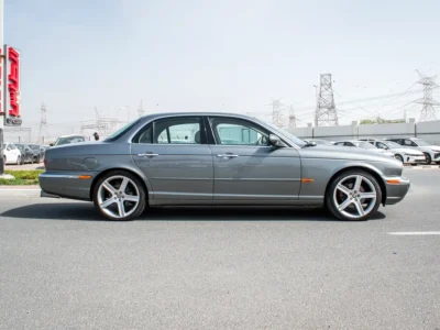 2006 Jaguar XJ 8 8 Cylinders Petrol Engine Grey Beige Sedan Clean and Good Condition