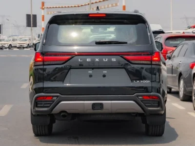 2026 Lexus LX700h VIP 3.5L V6 Twin-Turbo Hybrid Engine Black Tan SUV GCC Specs
