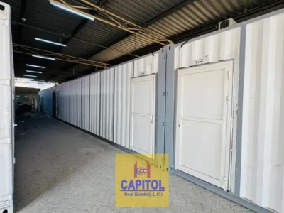 CONTAINER WAREHOUSE FOR STORAGE AVAILABLE FOR RENT IN AL QUOZ (BK)