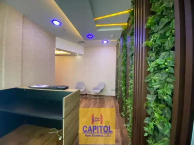 WOW CHEAPEST OFFICE 975 SQFT Fully Fitted and furnished -WITH 3 PARTITION AVAILABLE FOR RENT