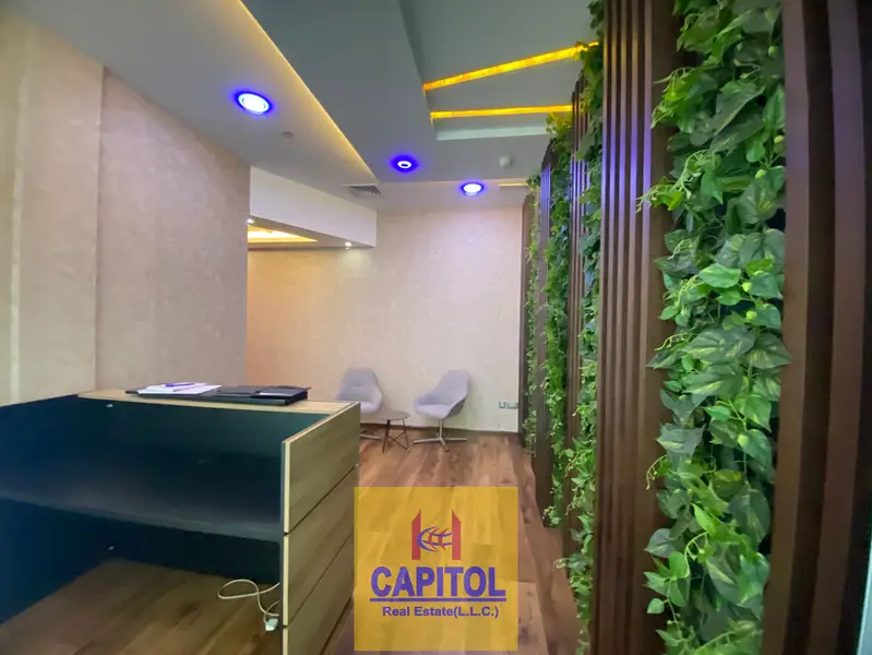 WOW CHEAPEST OFFICE 975 SQFT Fully Fitted and furnished -WITH 3 PARTITION AVAILABLE FOR RENT