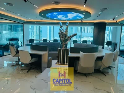 Cozy Office Space For Full Year, Labour Inspections ,Chiller Free With Ejari (BK)