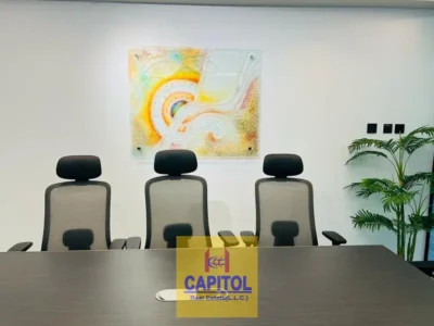 Cozy Office Space For Full Year, Labour Inspections ,Chiller Free With Ejari (BK)