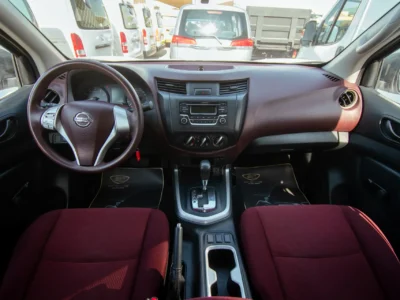 2022 Nissan Navara SE 2.5L 4 Cylinders Petrol Engine Automatic White Red Pickup Truck GCC Specs