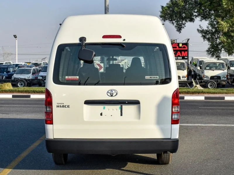 2024 Toyota Hiace 2.7 Litres 4 Cylinders Petrol Engine White Grey Van GCC Specs
