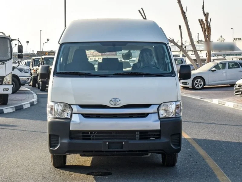 2024 Toyota Hiace 2.7 Litres 4 Cylinders Petrol Engine White Grey Van GCC Specs