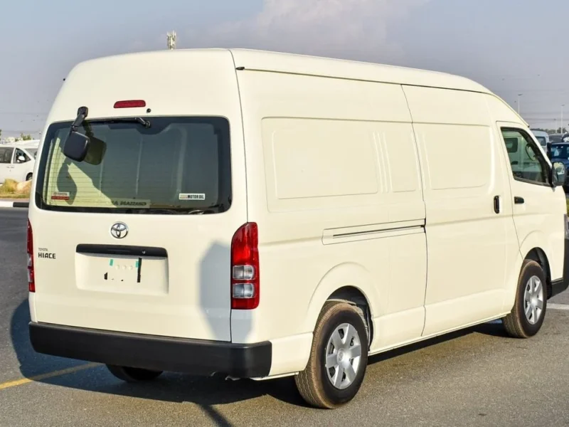 2024 Toyota Hiace 2.7 Litres 4 Cylinders Petrol Engine White Grey Van GCC Specs