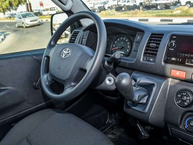 2024 Toyota Hiace 2.7 Litres 4 Cylinders Petrol Engine White Grey Van GCC Specs