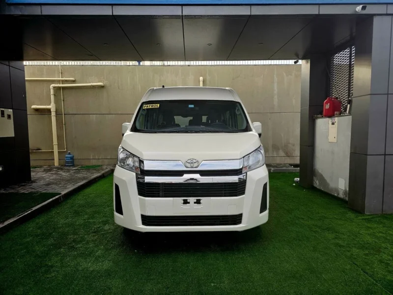 2024 Toyota Hiace GL PASSENGER 3.5 Litres V6 Petrol Engine MT White Grey Van GCC Specs