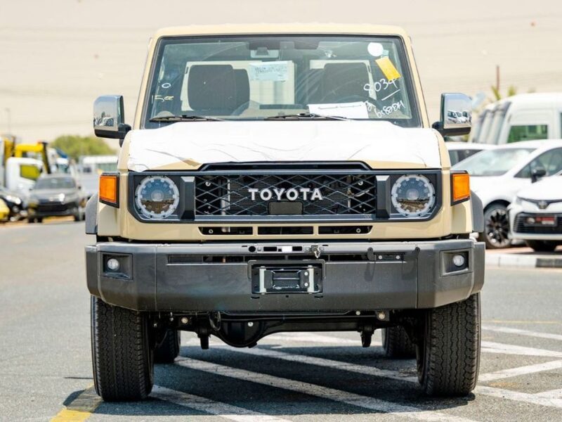 2026 Toyota Land Cruiser LC71 2.8L 4-Cylinder Turbo Diesel Engine Beige Brown SUV GCC Specs