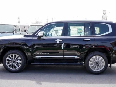 2025 Toyota Land Cruiser VXR 3.3 Litres 6 Cylinders Diesel Engine Black Red SUV Automatic Full Option