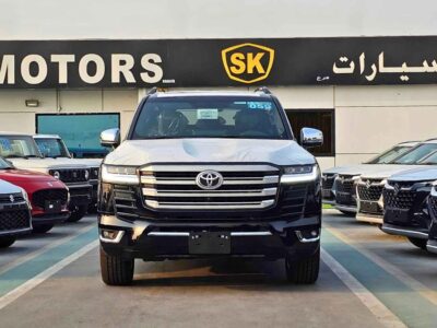 2026 Toyota Land Cruiser VXR Full Option 3.5-liter V6 Twin-Turbo Petrol Engine Black SUV
