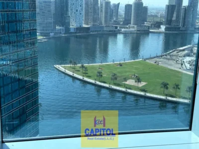 FURNISHED OFFICE IN PRIME TOWER - BURJ KHALIFA VIEW